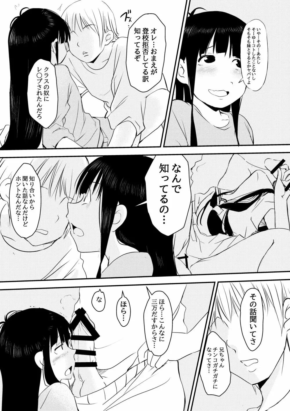 3万円でやらせてくれる妹ちゃんのお話 - page6