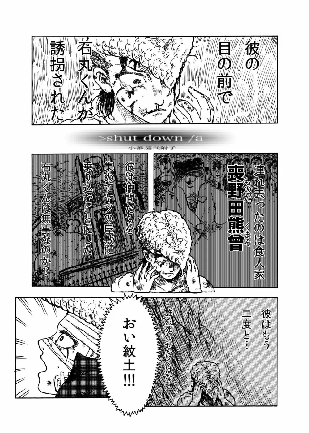 WEB再録【R18G】「>shut down/a」 - page2
