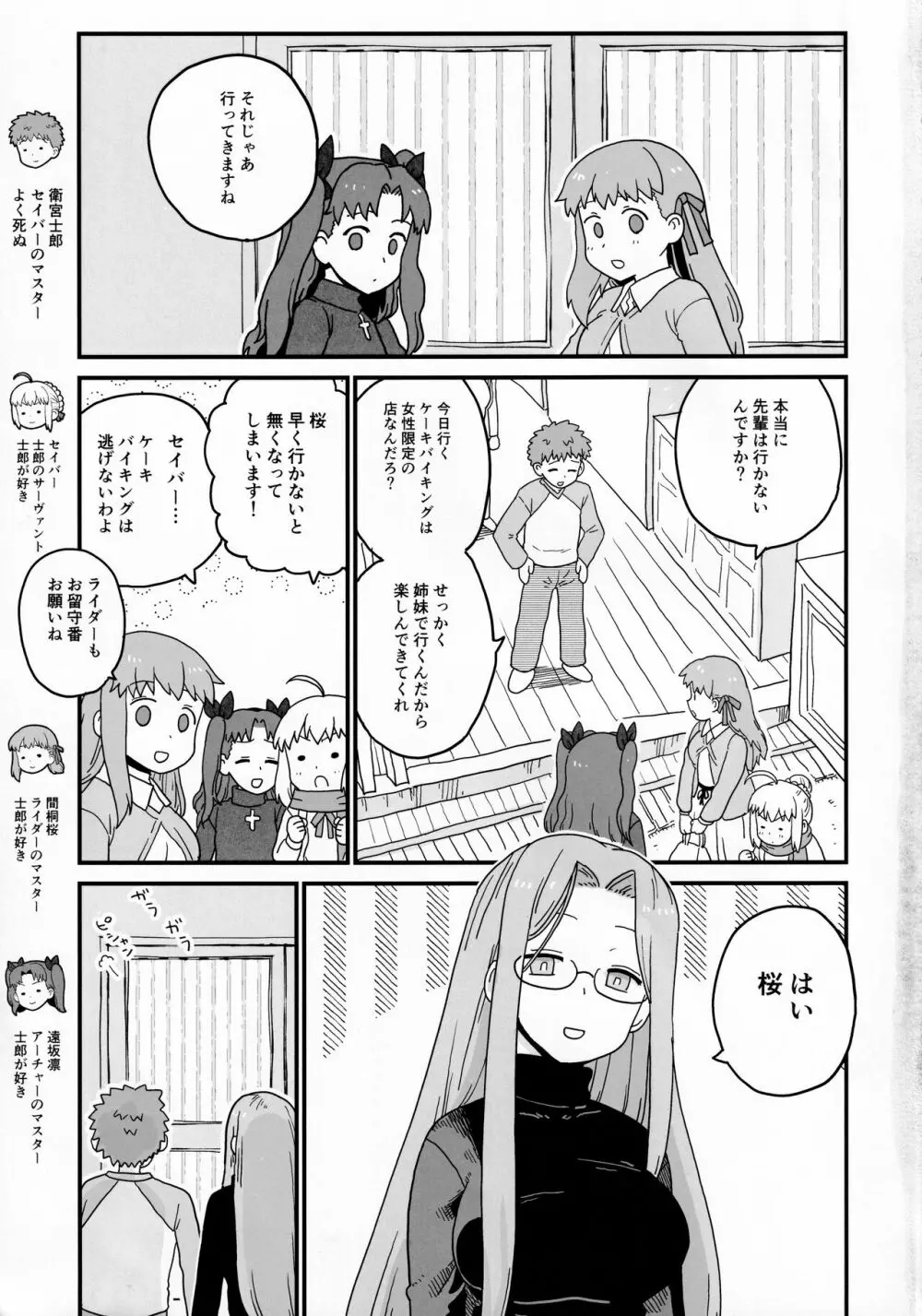 ライダーさんのつまみ食い - page2