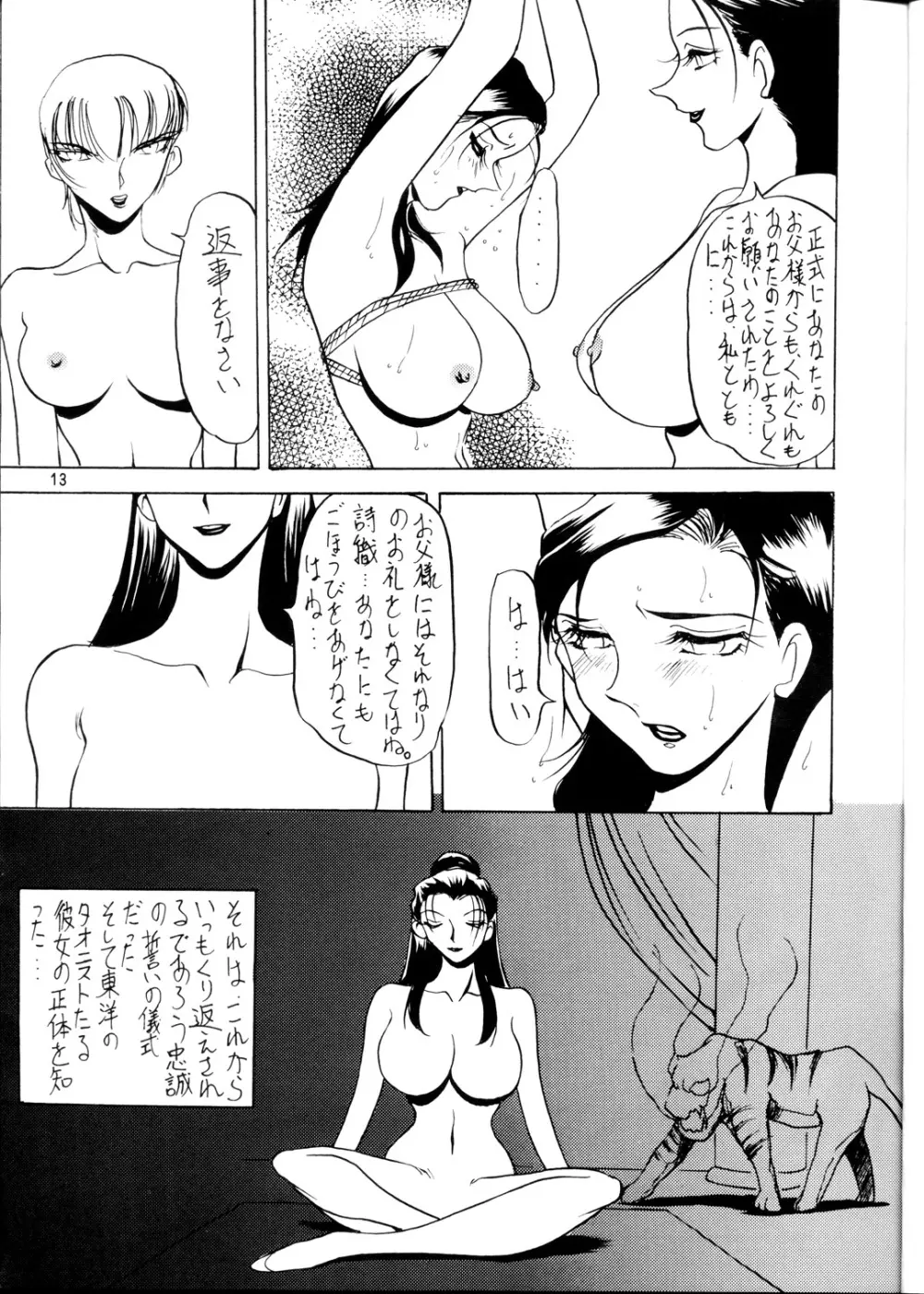 朧月都市 ファンブック BREED 奴隷助教授 高坂詩織2 - page13