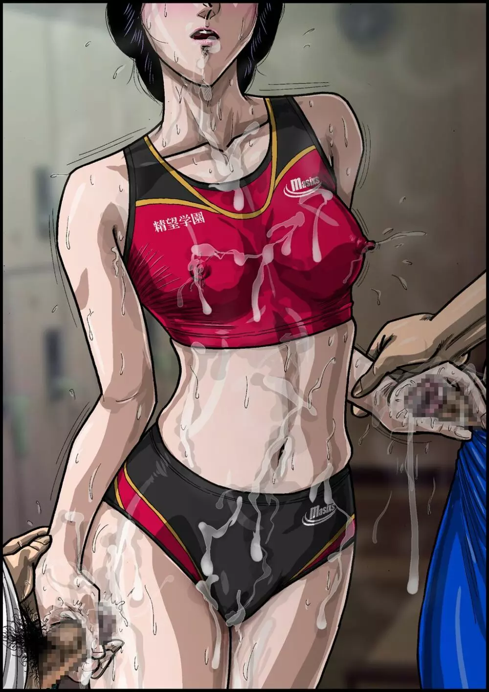 欲望回帰第553章 -寝取り覗姦×処女強姦×輪姦中出しされた陸上部彼女- - page35