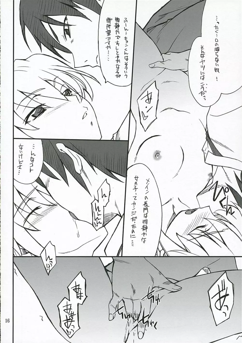 妄想でしょでしょ? 長門さん暴走です!? - page15