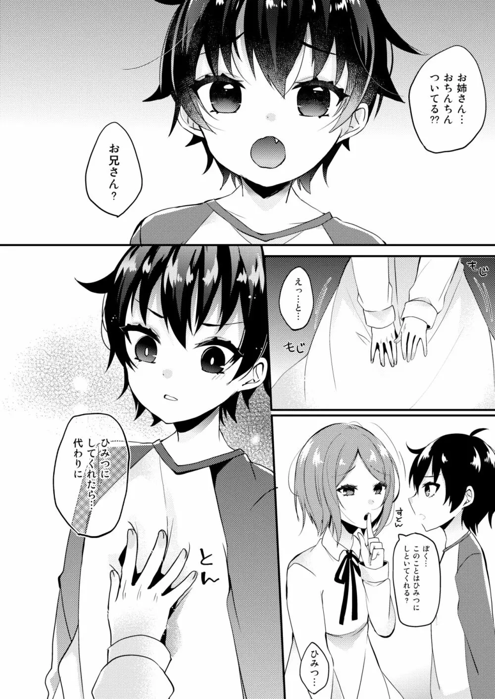おにいさんとひみつ - page3