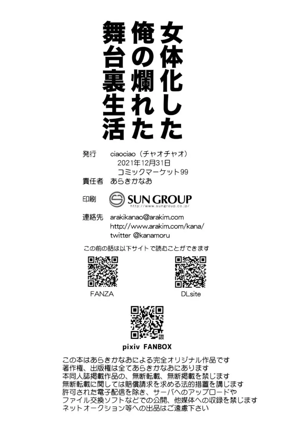 女体化した俺の爛れた舞台裏生活 - page31