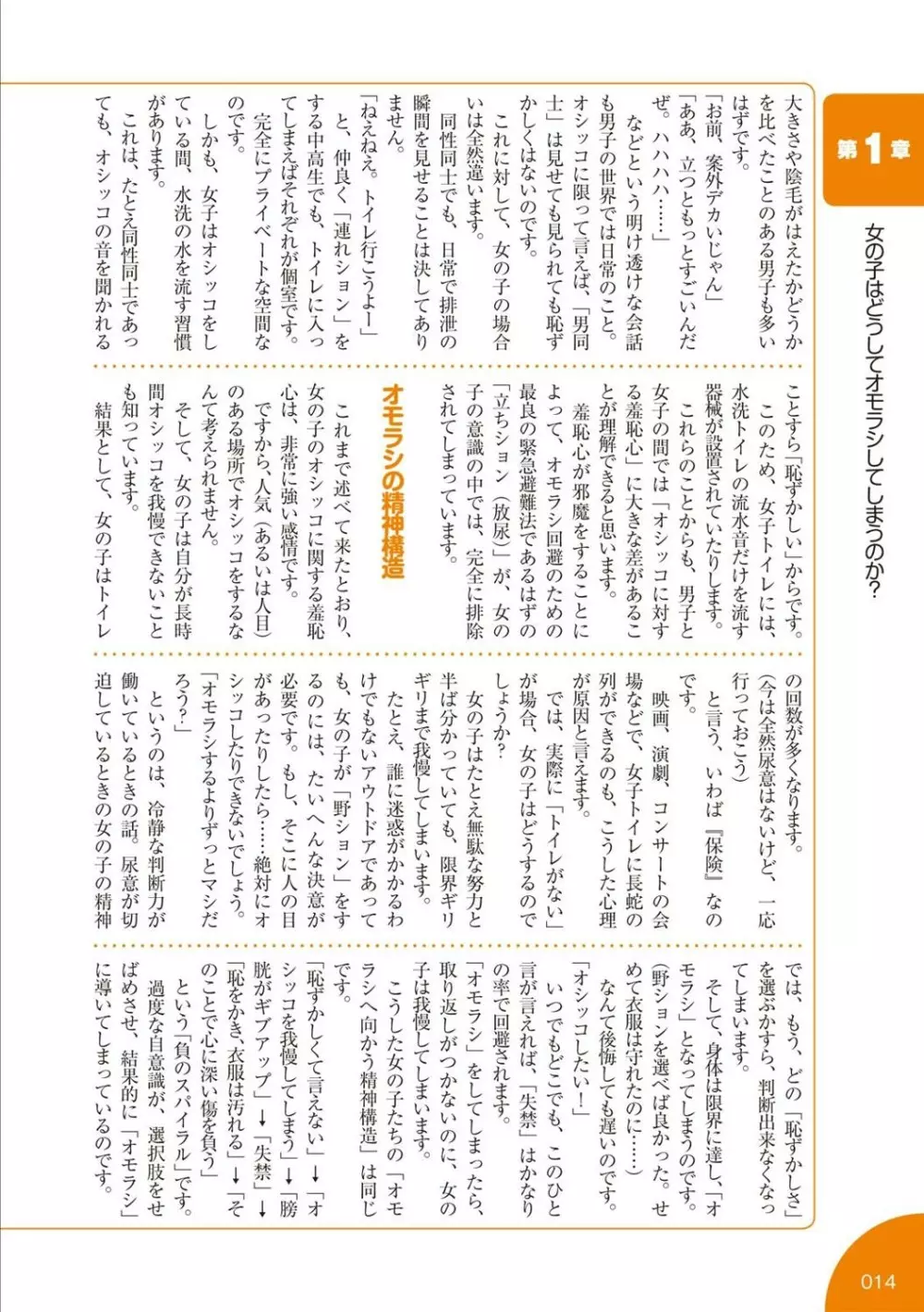 総天然色 失禁少女の基礎知識 - page15