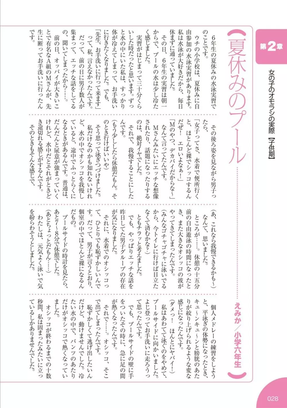 総天然色 失禁少女の基礎知識 - page29