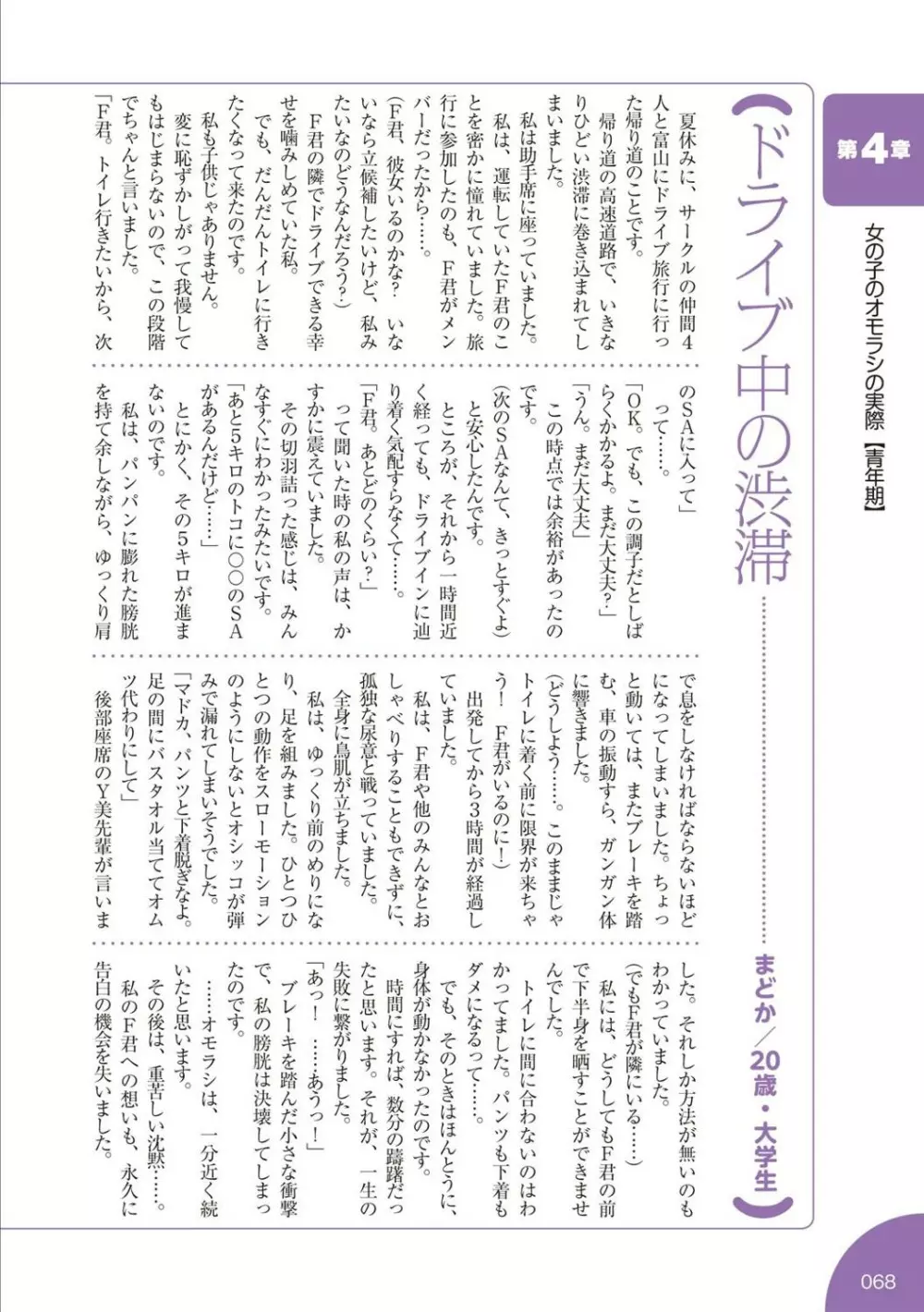 総天然色 失禁少女の基礎知識 - page69
