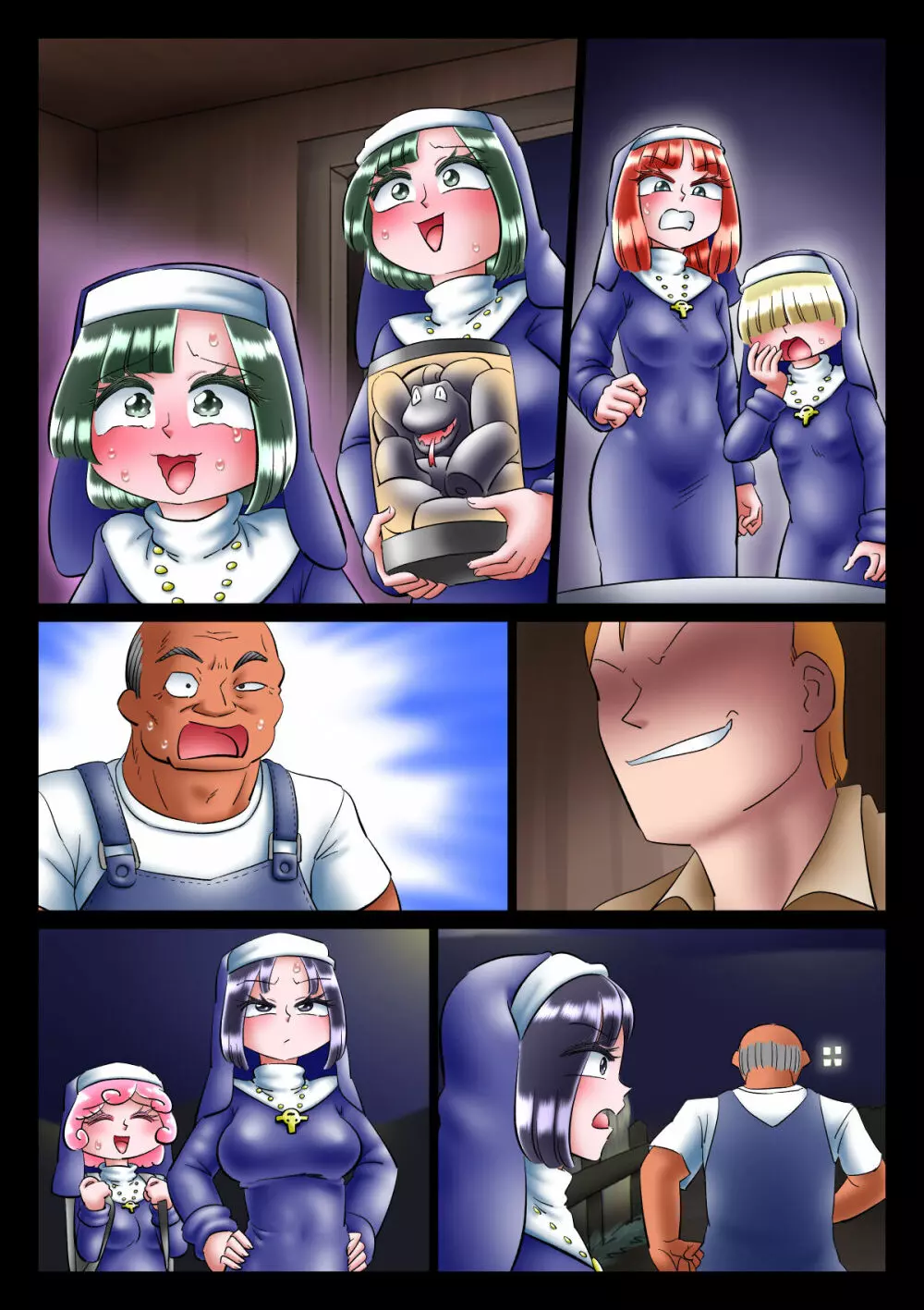修道女と魔を宿す者・最終章 - page112