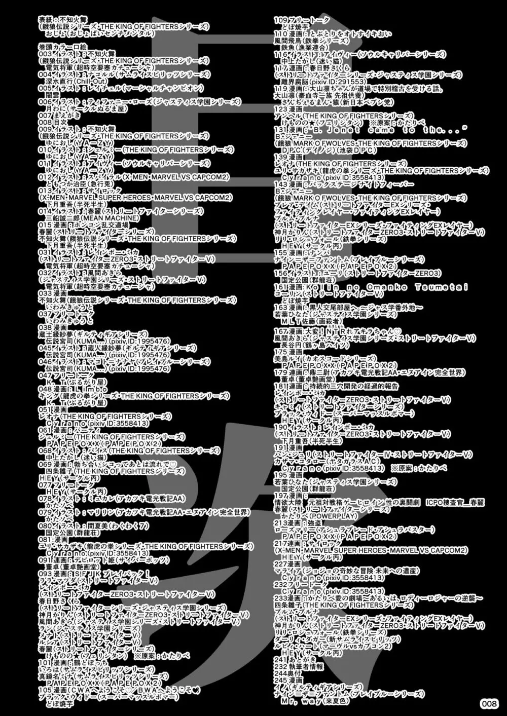 平成対戦格ゲー輪姦乱交プレイバック~おかわり10先!!~ - page8