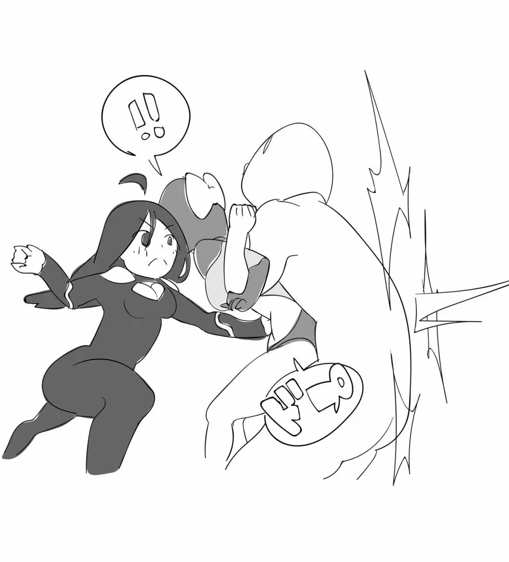 囚われのヒロインが連続腹パンチで失神するまで…。 - page9