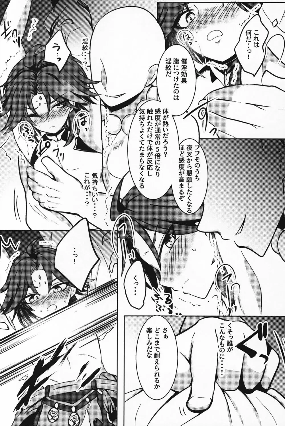 (C99) [minuit cafe (よる)] -虜囚- (原神) - page5