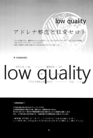 アドレナ邪恋と狂愛セロト - page2