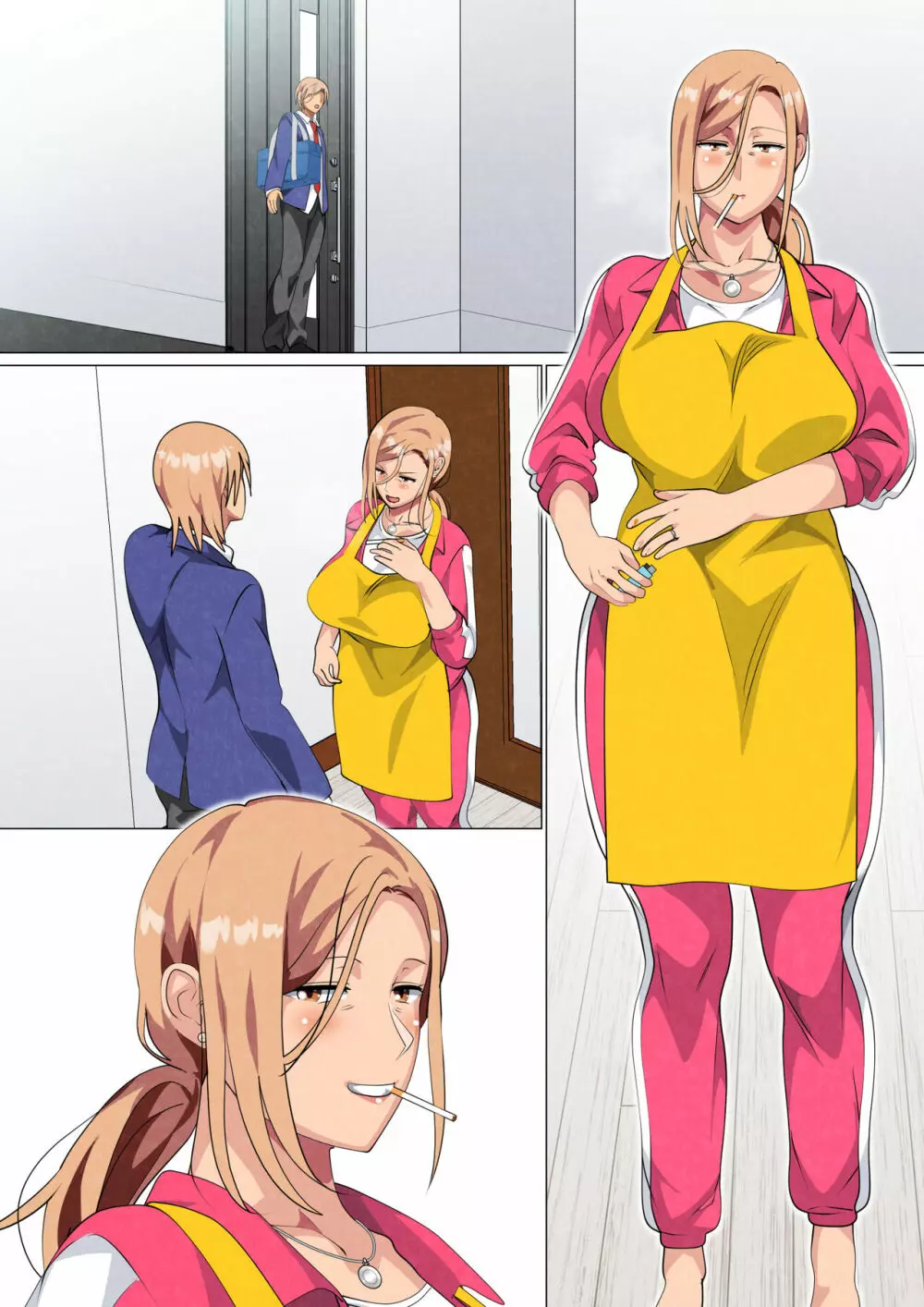 息子に弱みを握られた元ヤンの母 - page123