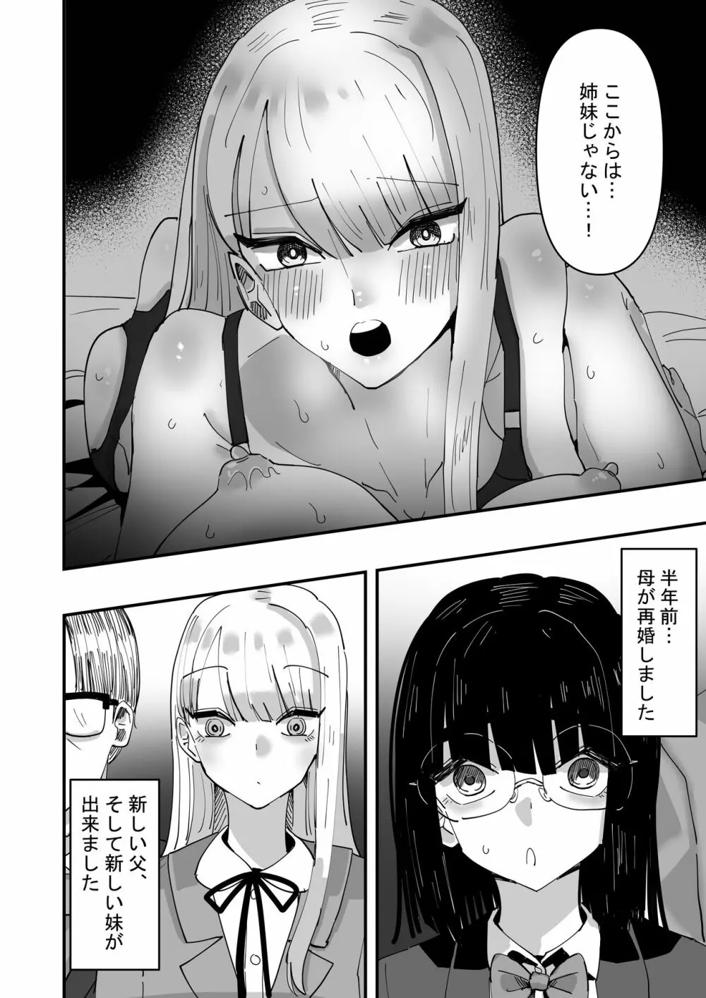 母が再婚して妹が出来たけど色々あって恋人になった話 - page4