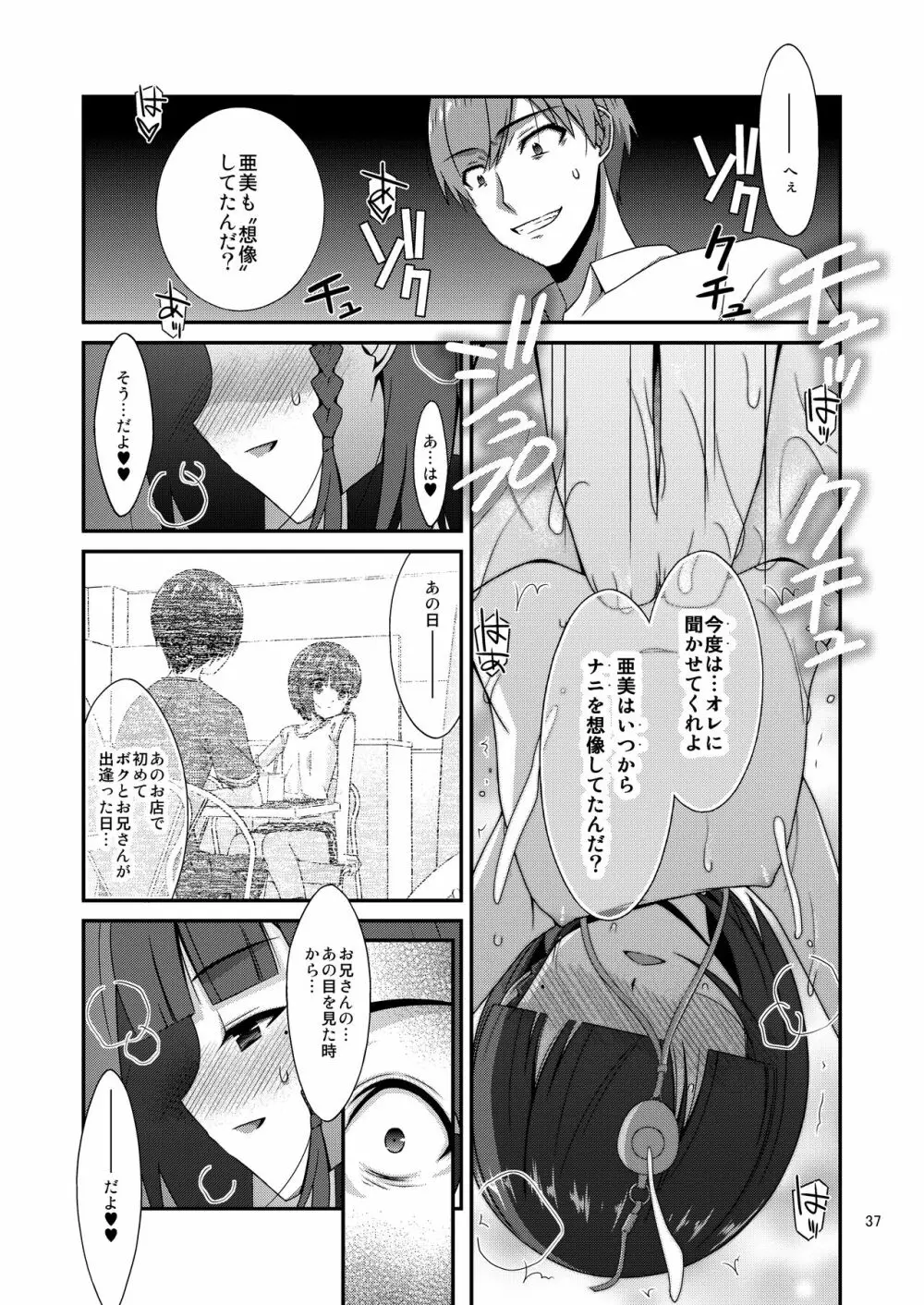 ミセタガリのオンナノコ - page38