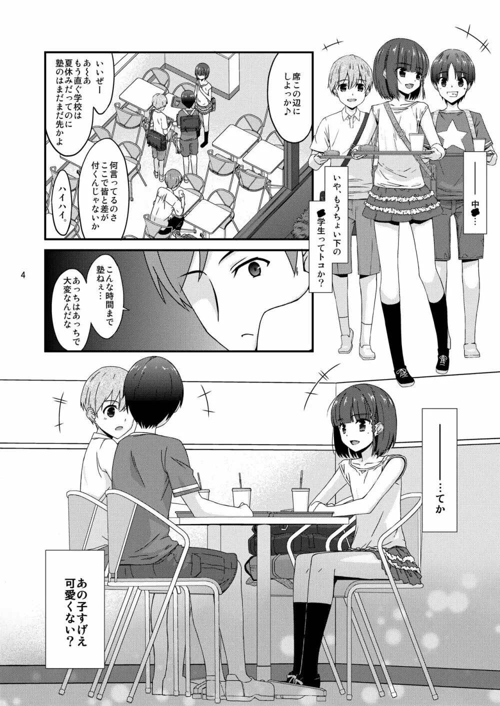 ミセタガリのオンナノコ - page4