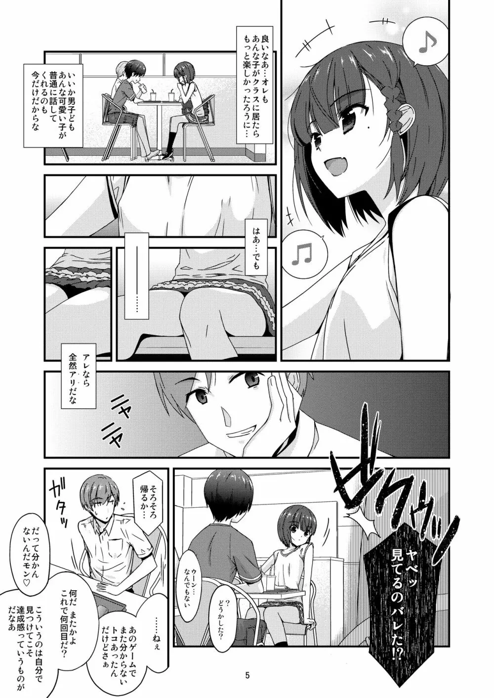 ミセタガリのオンナノコ - page5