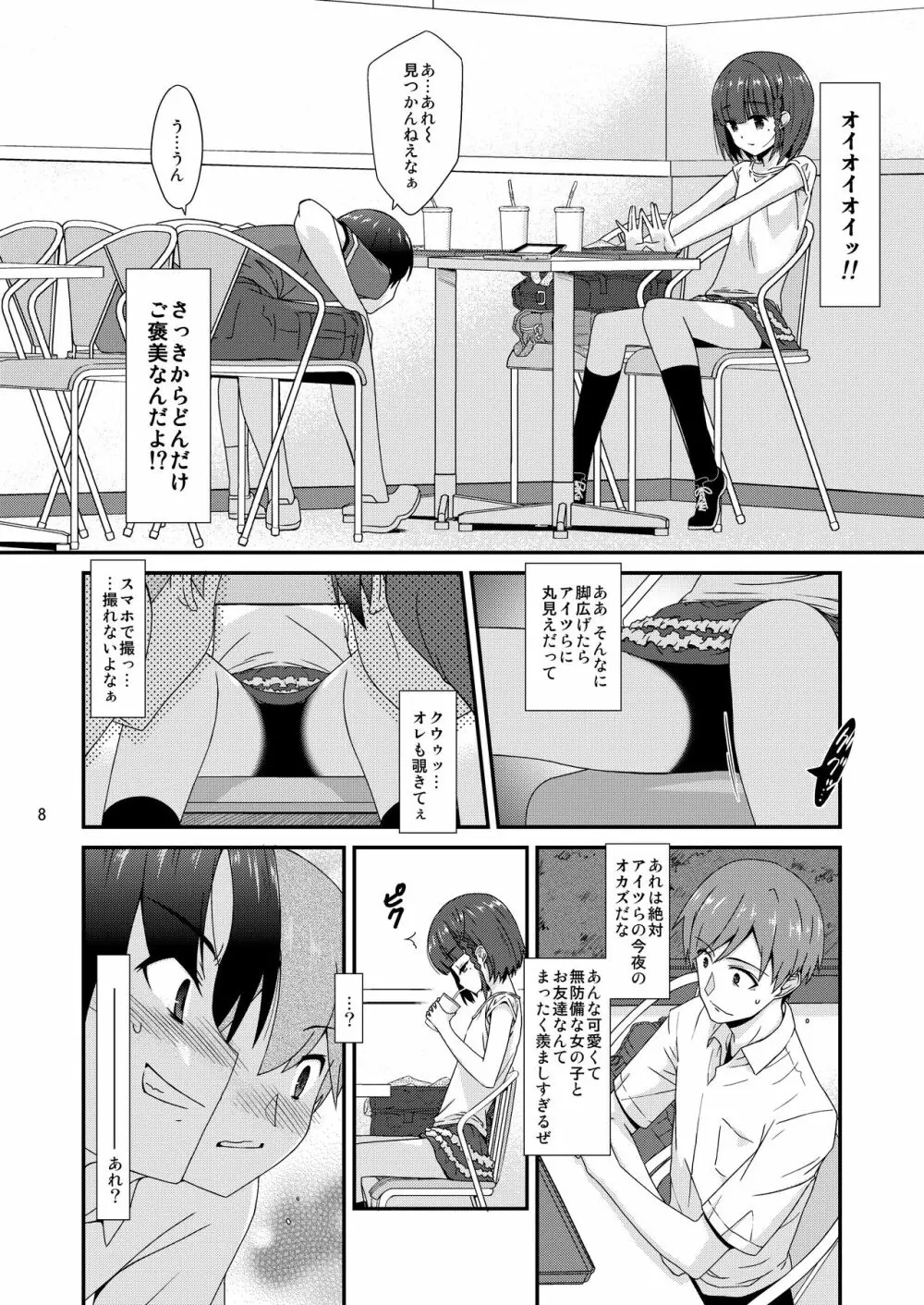 ミセタガリのオンナノコ - page8