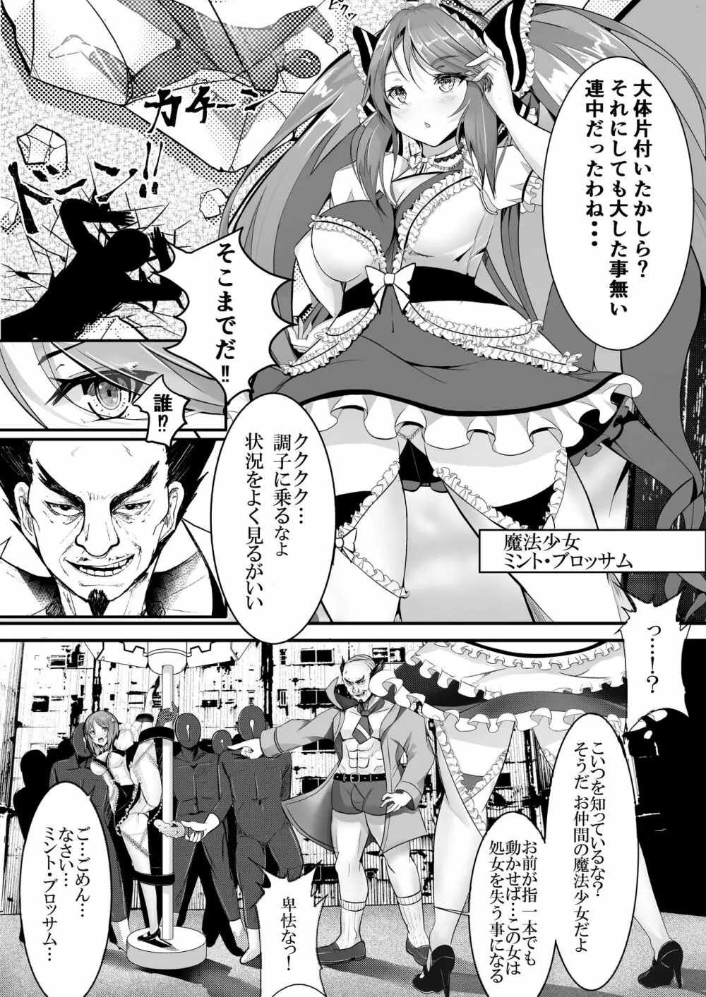 魔法少女 VS 機械姦調教 - page5