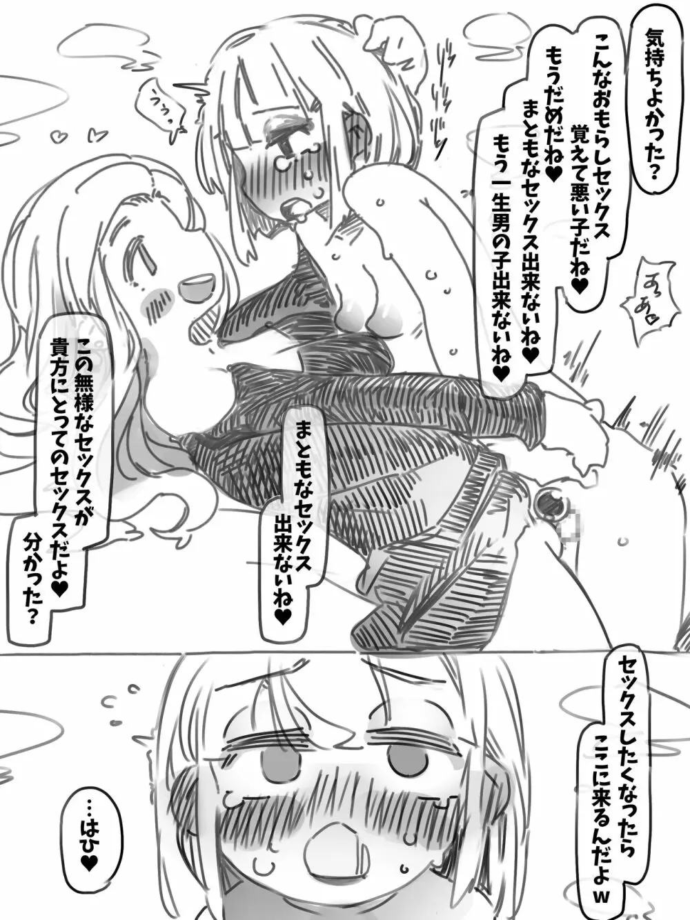 雌化調教シスターズレッスン - page15