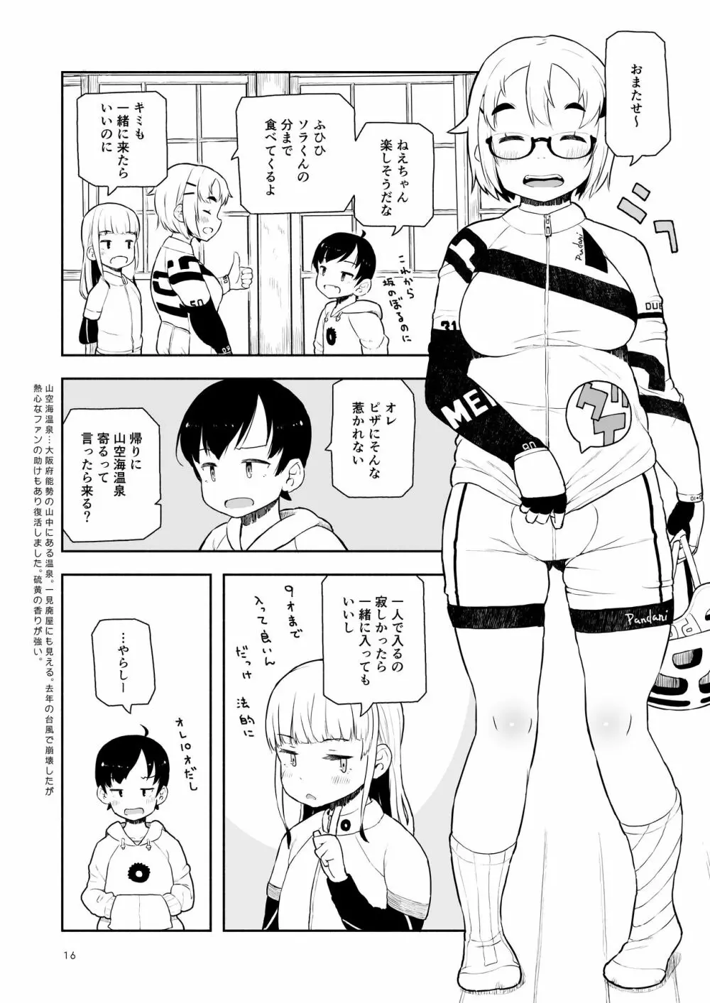 大峠さんがヒルクライムしようとしている。 - page15