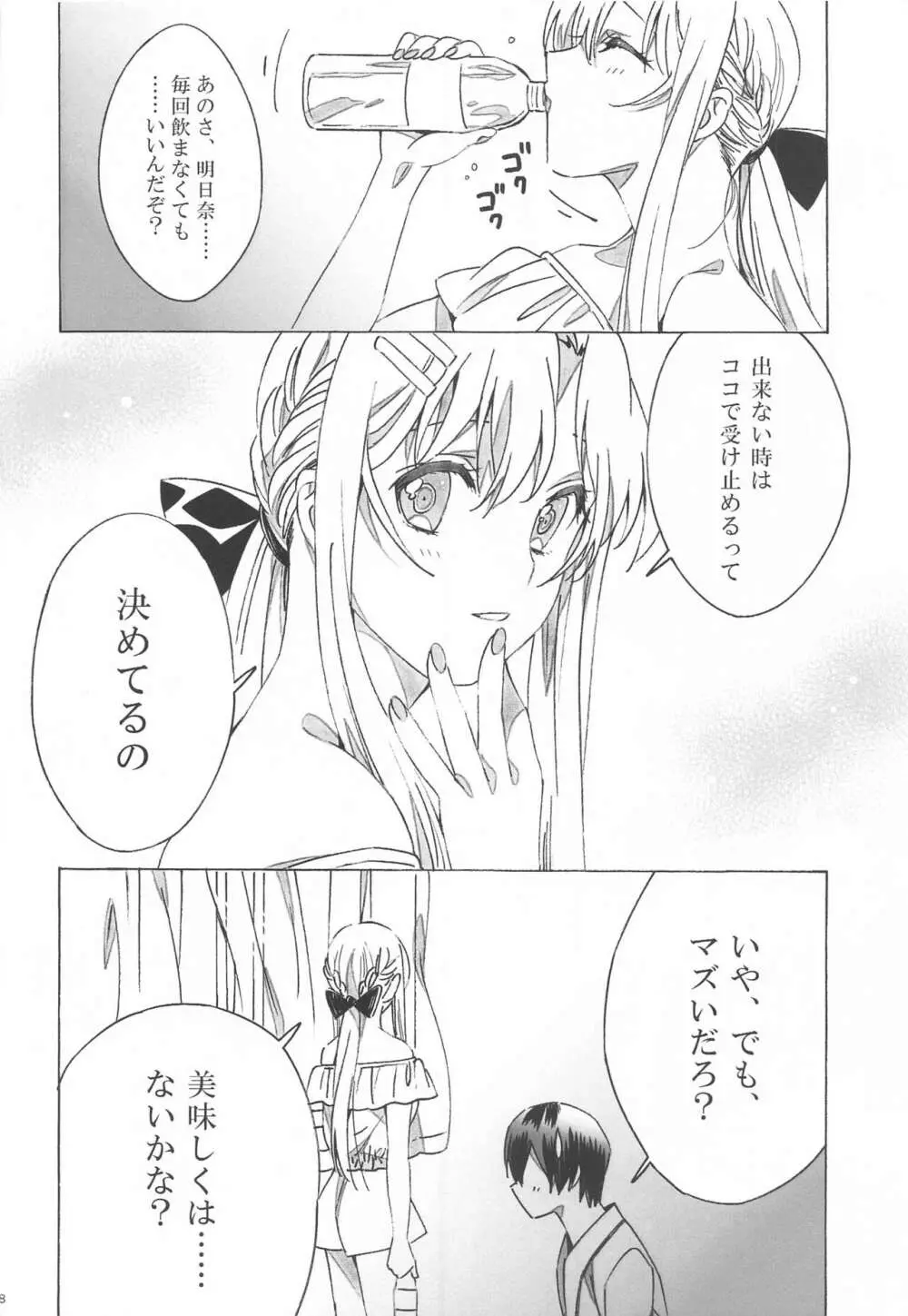 アスナが介抱ッ! - page8