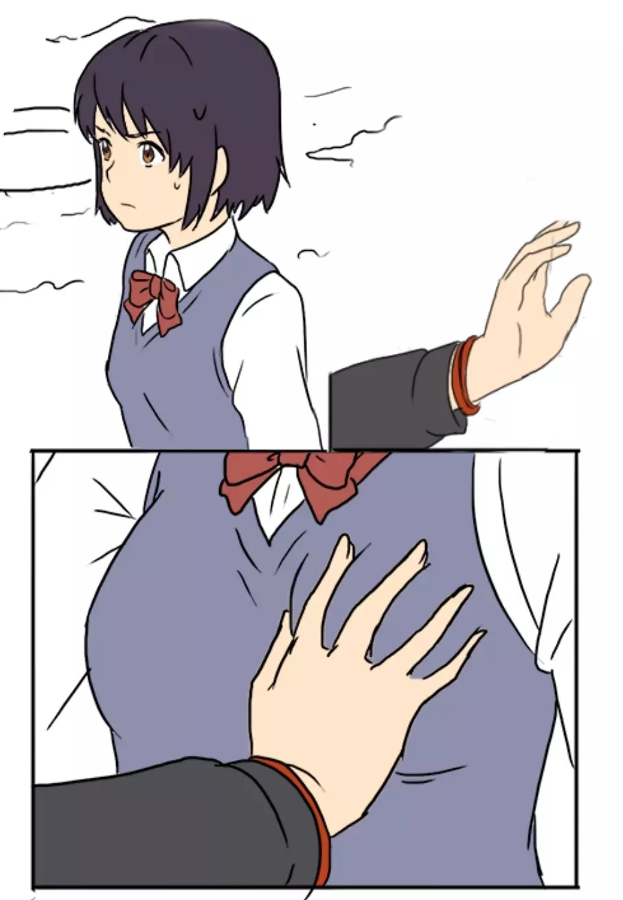 Mitsuha Miyamizu Rape by Tessie Netorare - page46