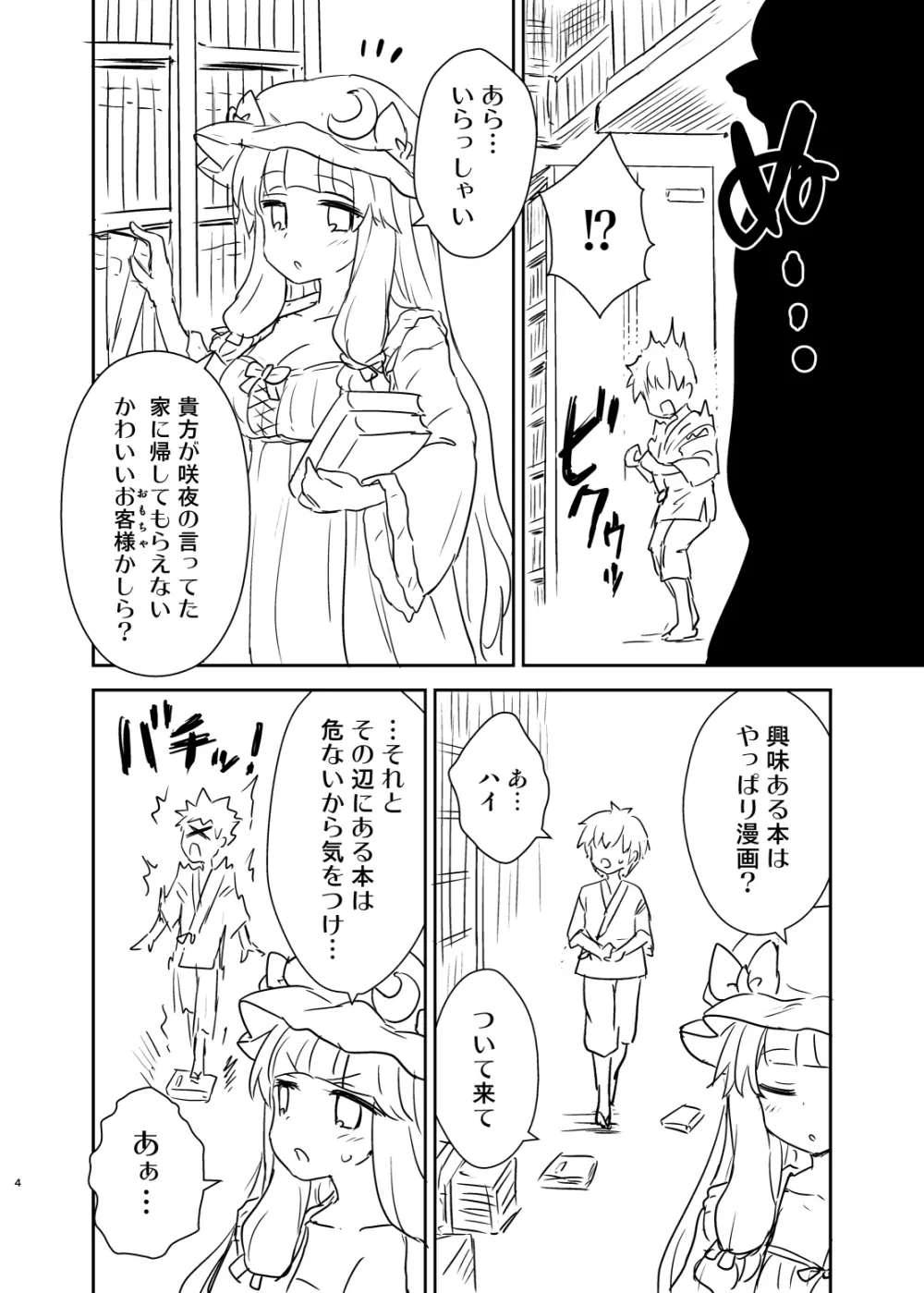 パチュリー様があらわれた！ - page3