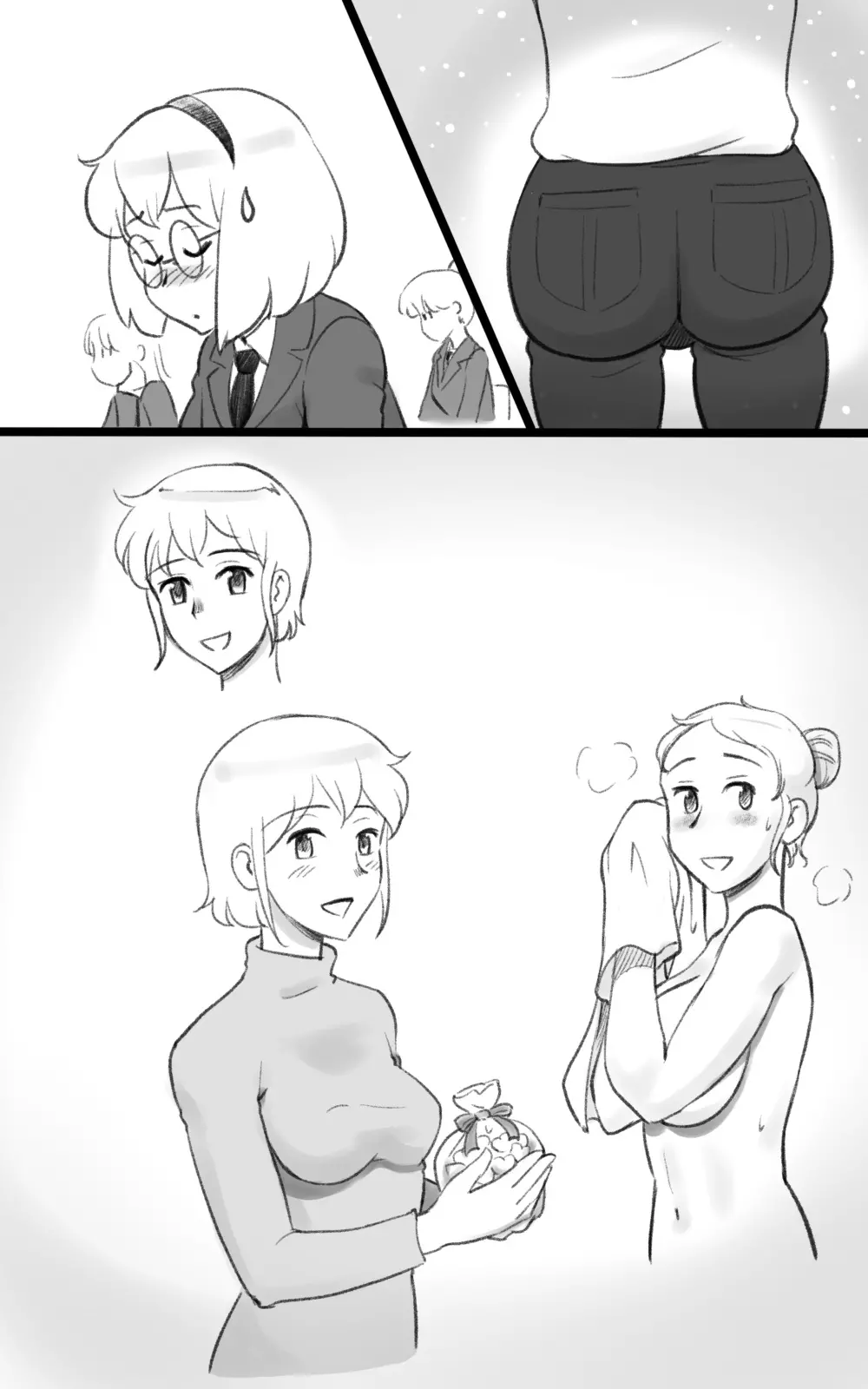 ふた恋 ~ふたなり娘はママに恋をする~ - page69