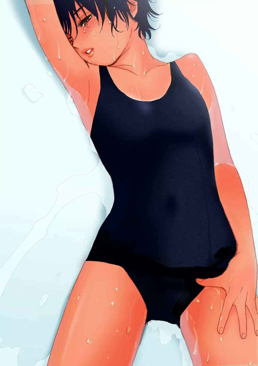 あの夏の白い肌～日焼け跡の下の純愛～【フルカラー】 - page2