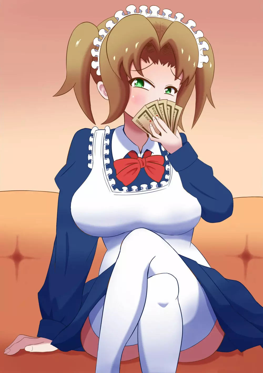 メイドに貢いで負け汁漏らしてくださーい - page2