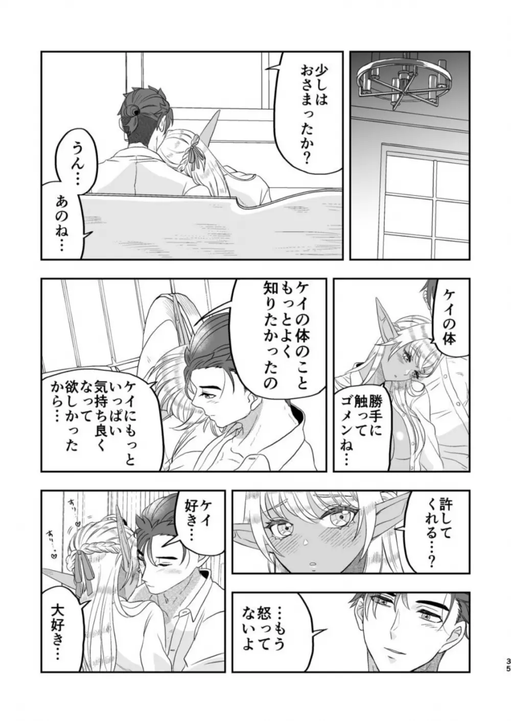 魔法使いの恋愛事情 - page34