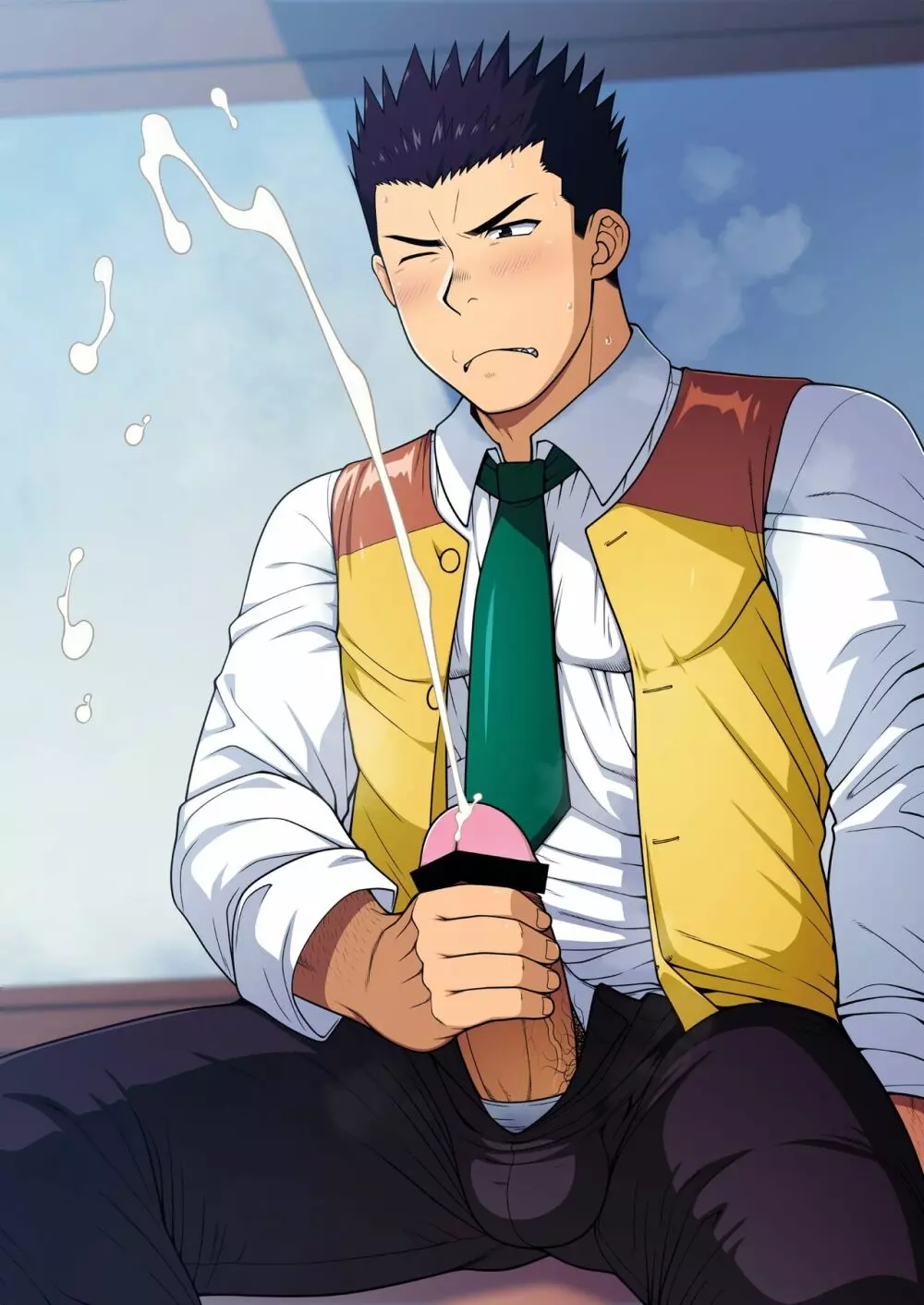 大神隊長が男のケツで童貞卒業した日の話。 - page33