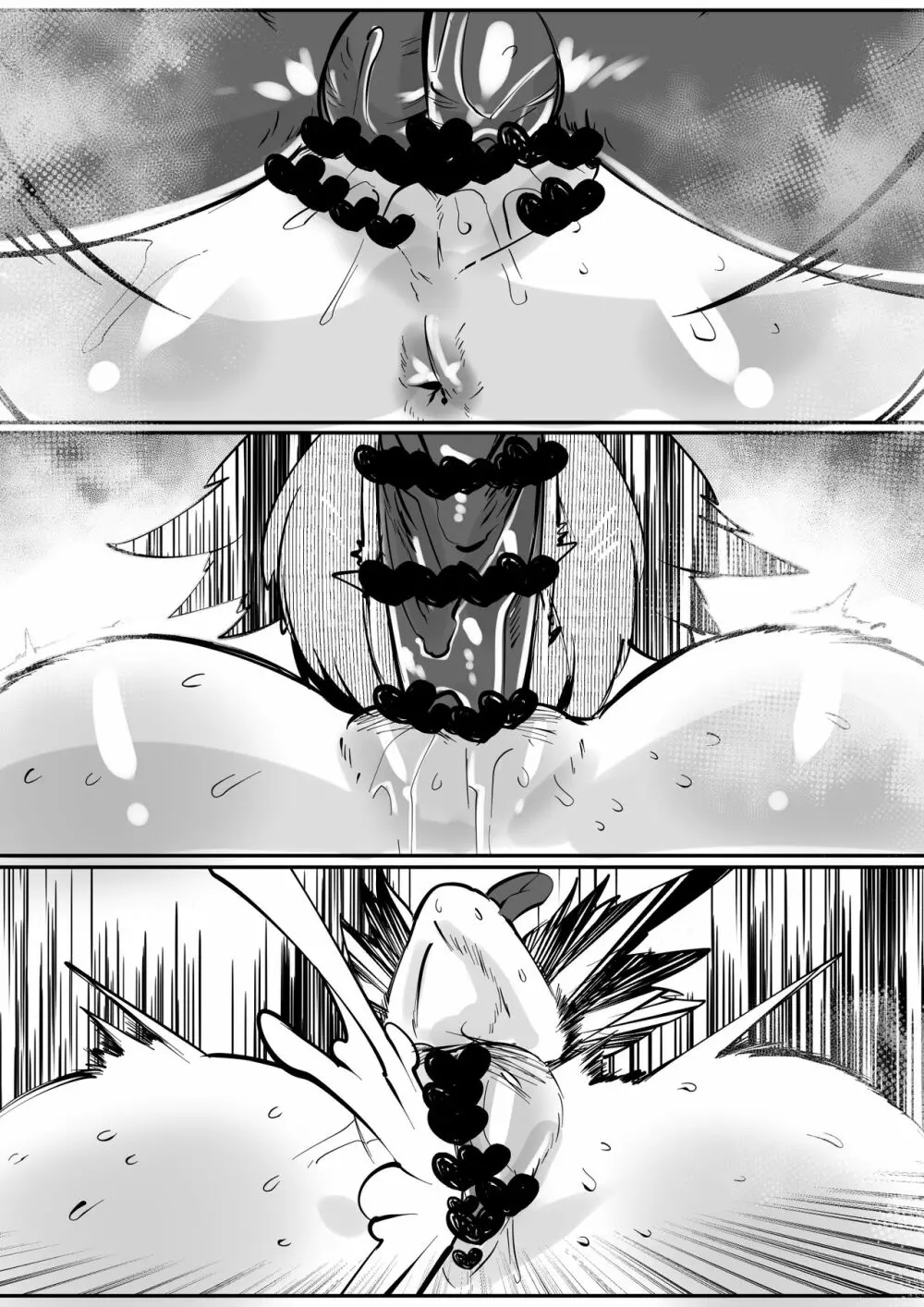 レスラーに囲まれる大間忍ちゃん - page15