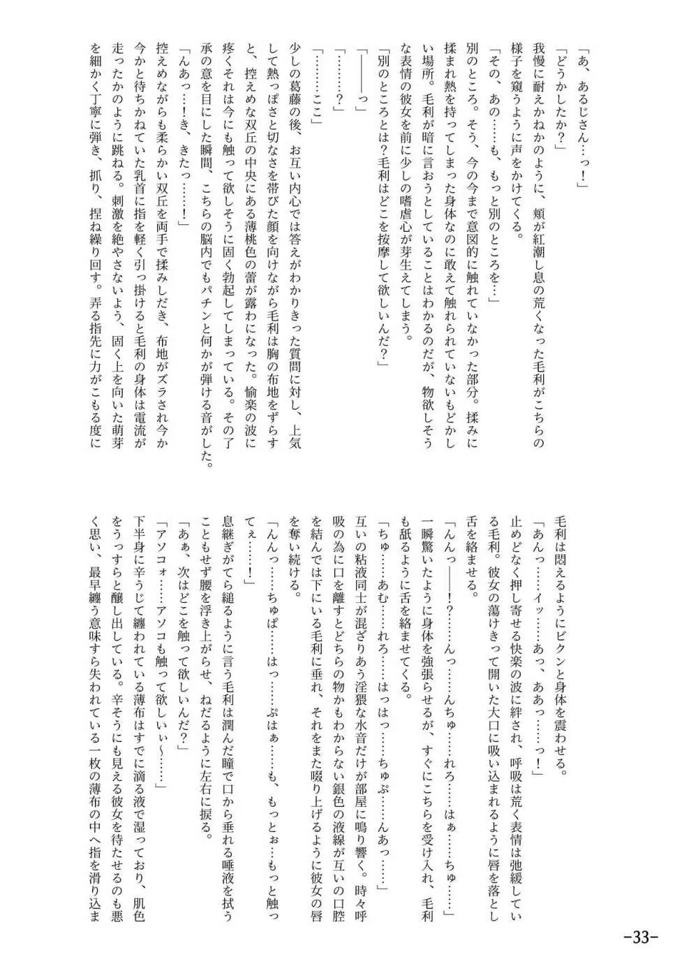 [月葉書房 (よろず)] 天華百剣-斬- 毛利藤四郎アンソロジー『週刊毛利倶楽部』 (天華百剣-斬-) [DL版] - page34