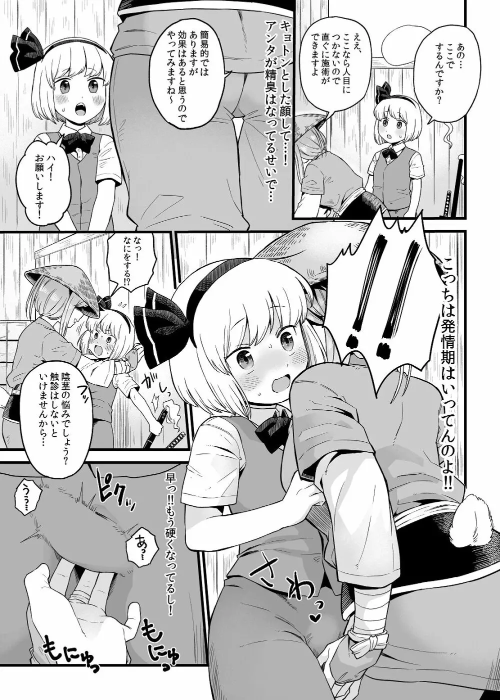 薬売りさんと半人半霊 - page7