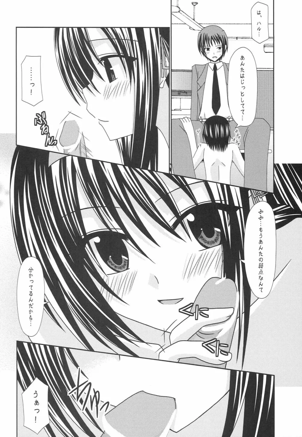 涼宮ハルヒの体疼 - page11