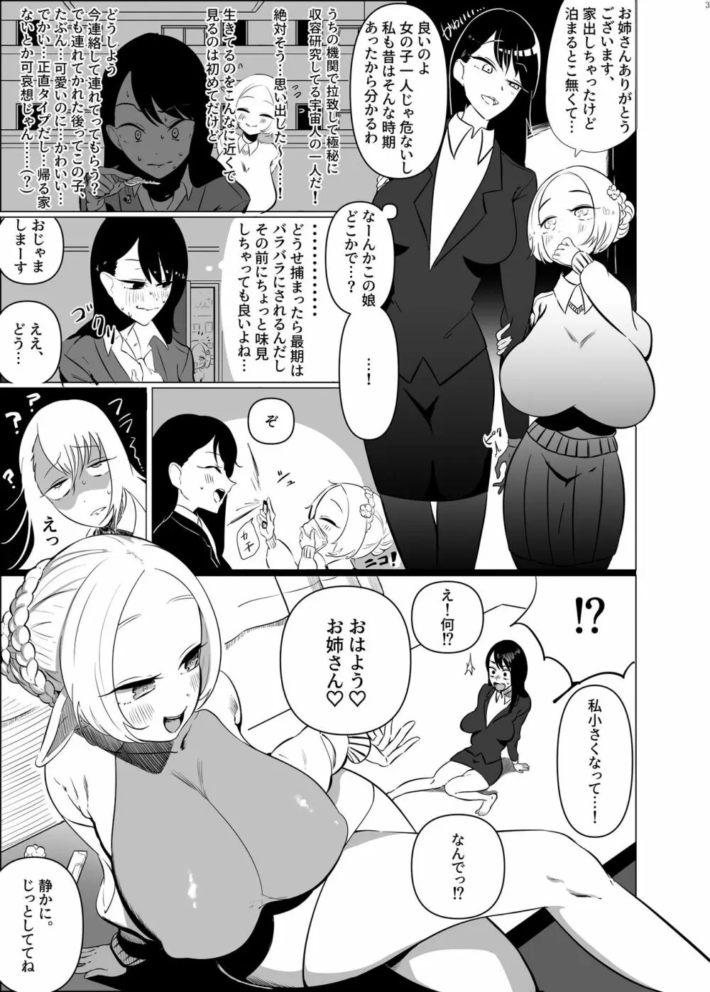 宇宙人・巨女/サイズ差合同誌 総動員!!デラックス増刊号 - page2