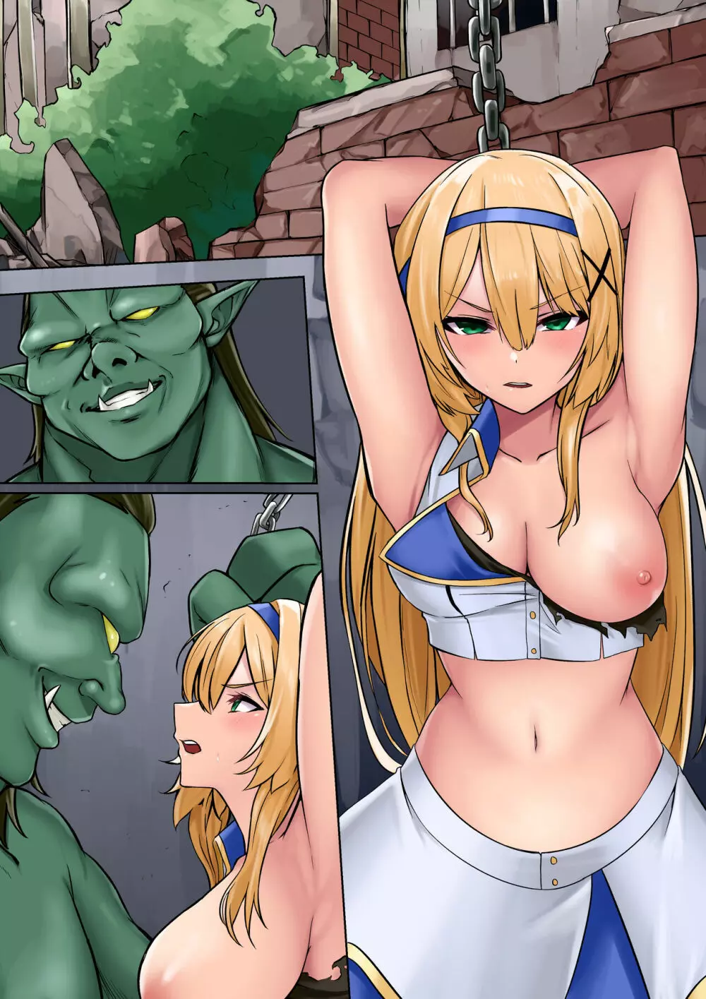 姫騎士アリシアの受難 ―オーク様は姫騎士を使い魔にしたい― - page37