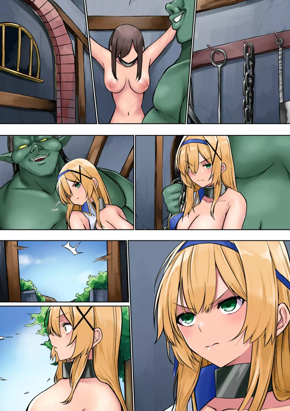 姫騎士アリシアの受難 ―オーク様は姫騎士を使い魔にしたい― - page38