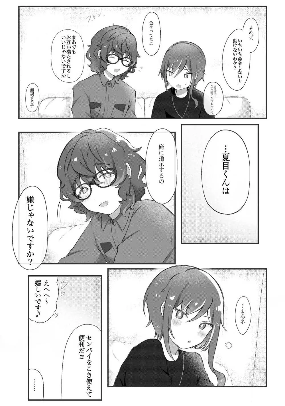 Domの夏目くんとSubのつむぎさんがイチャイチャするだけの話 - page7