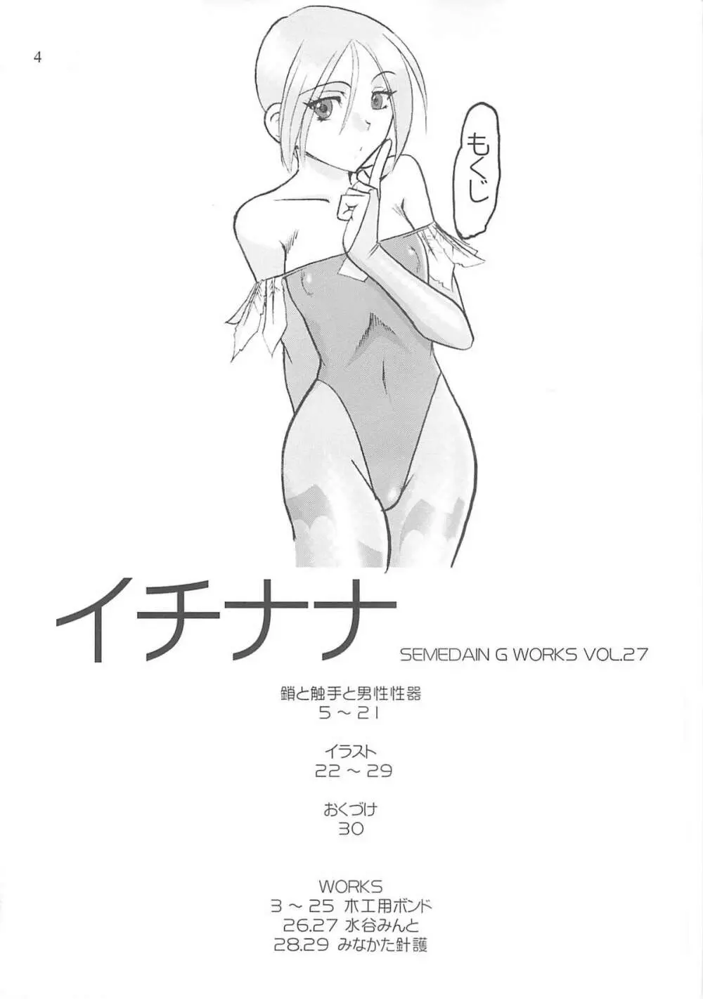 SEMEDAIN G WORKS VOL.28 - イチナナ - page3