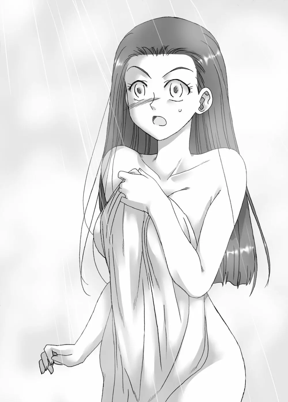 お嬢様女子高生瑞穂、学校の敷地内で - page18