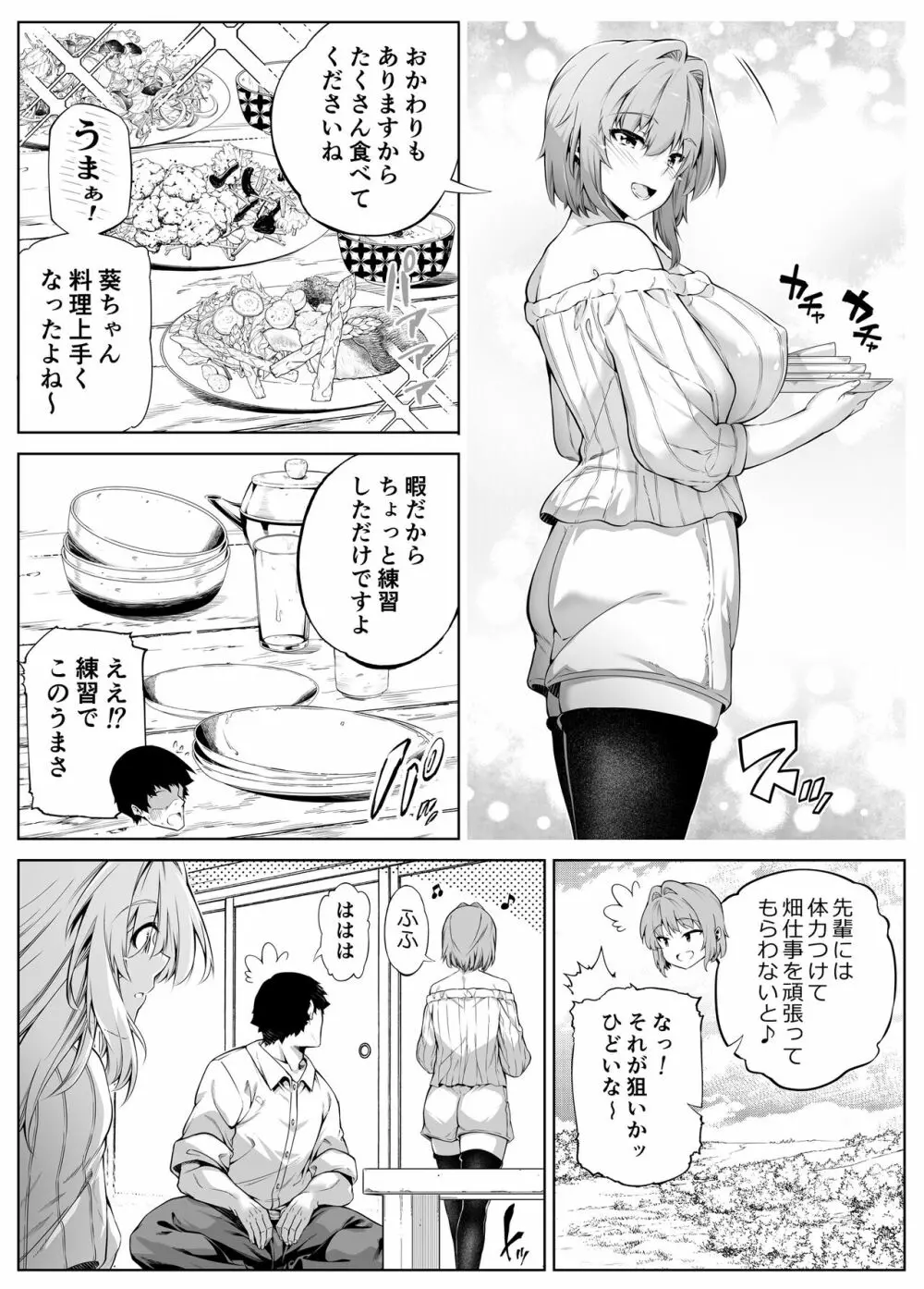 夏のヤリなおし3 -田舎と離れと美人姉妹- - page25