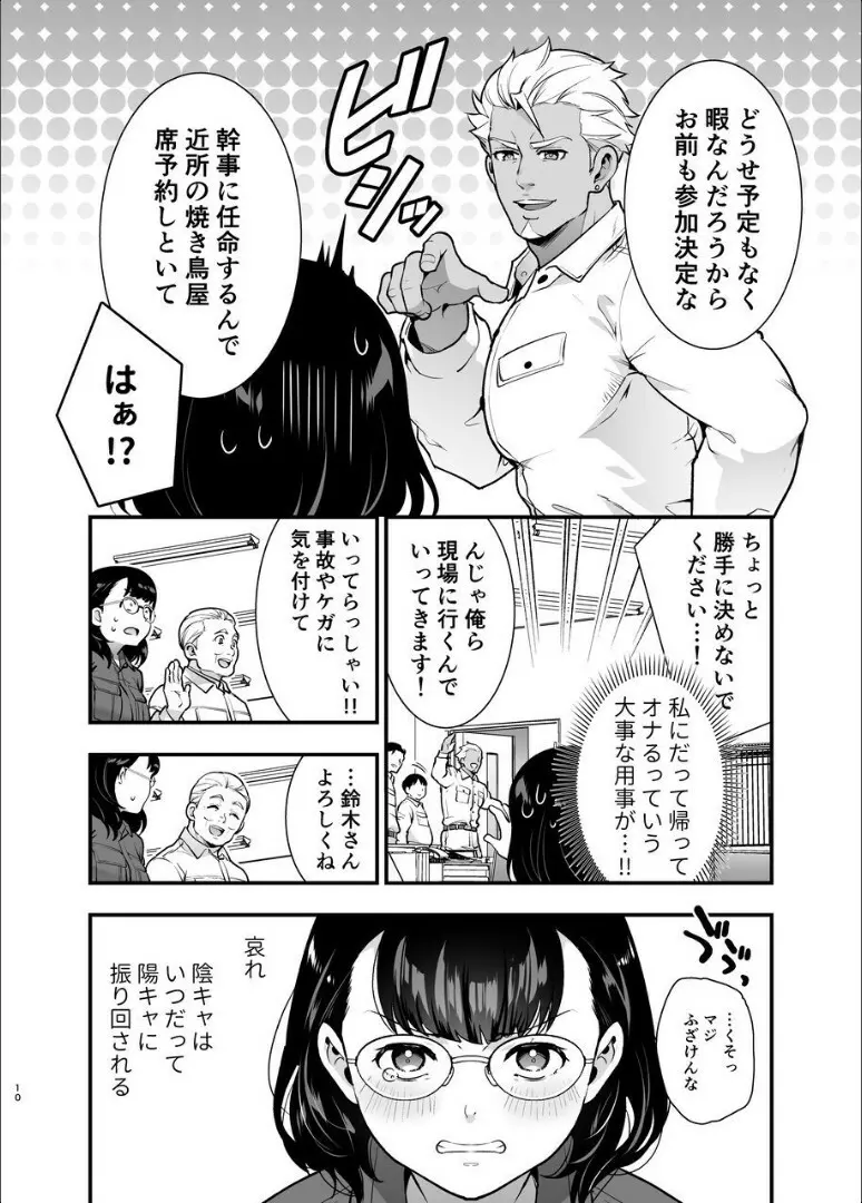 性欲を持て余す地味でネクラな私がガテン系上司に喰べられる3日間 - page11