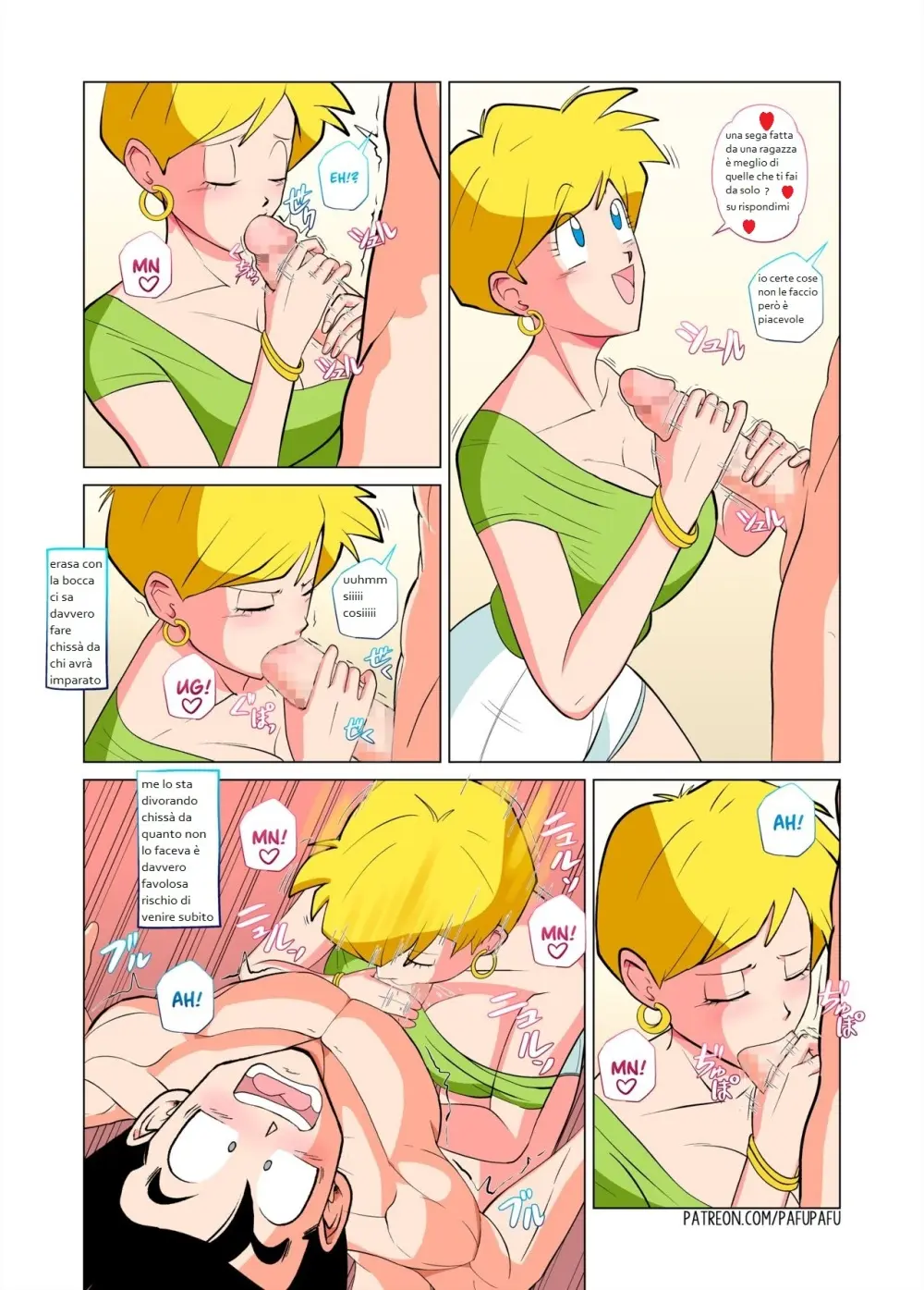 pafu pafu la prima volta di gohan - page12