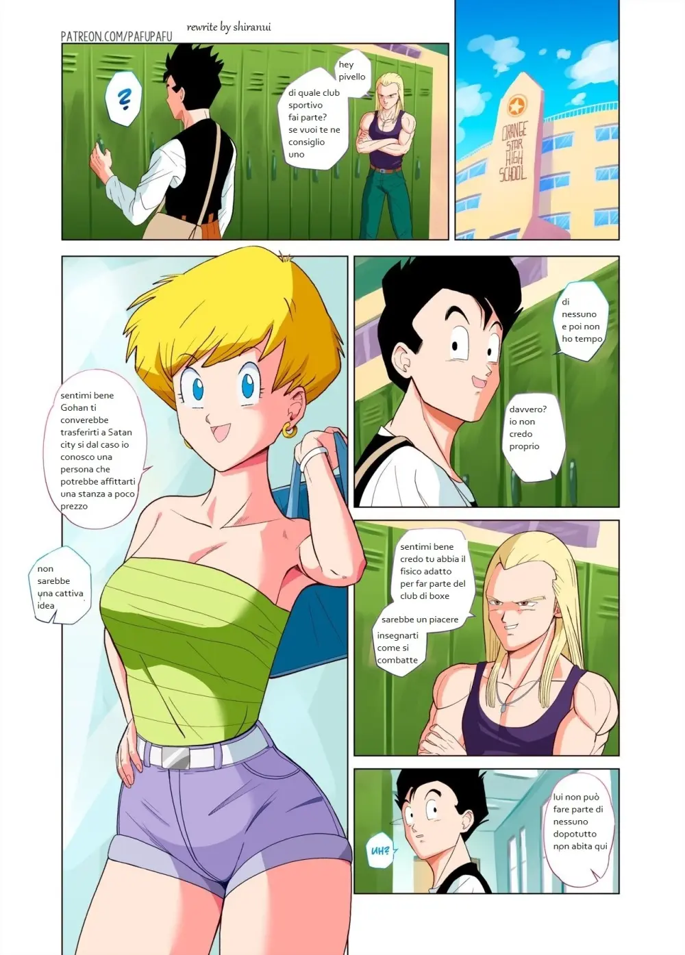 pafu pafu la prima volta di gohan - page2