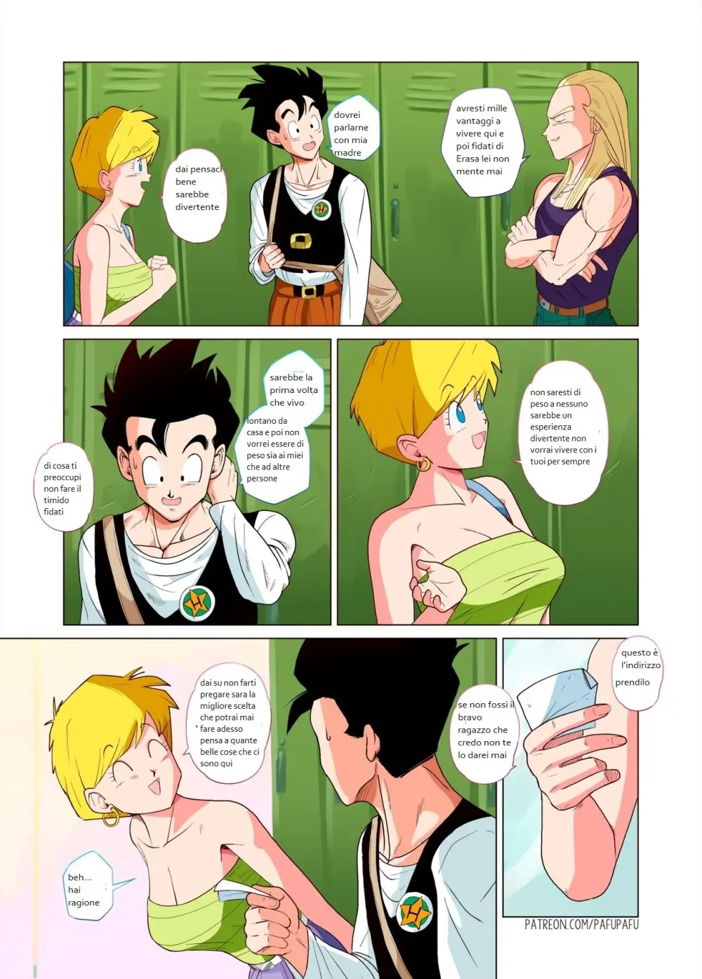 pafu pafu la prima volta di gohan - page3