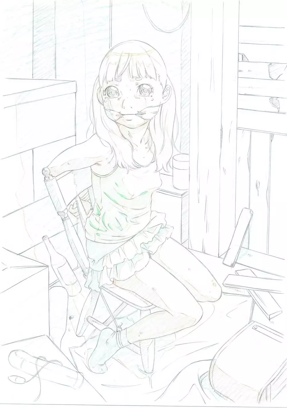 らくがきッズ 28 ～おりじなる少女鉛筆原画集～ - page53