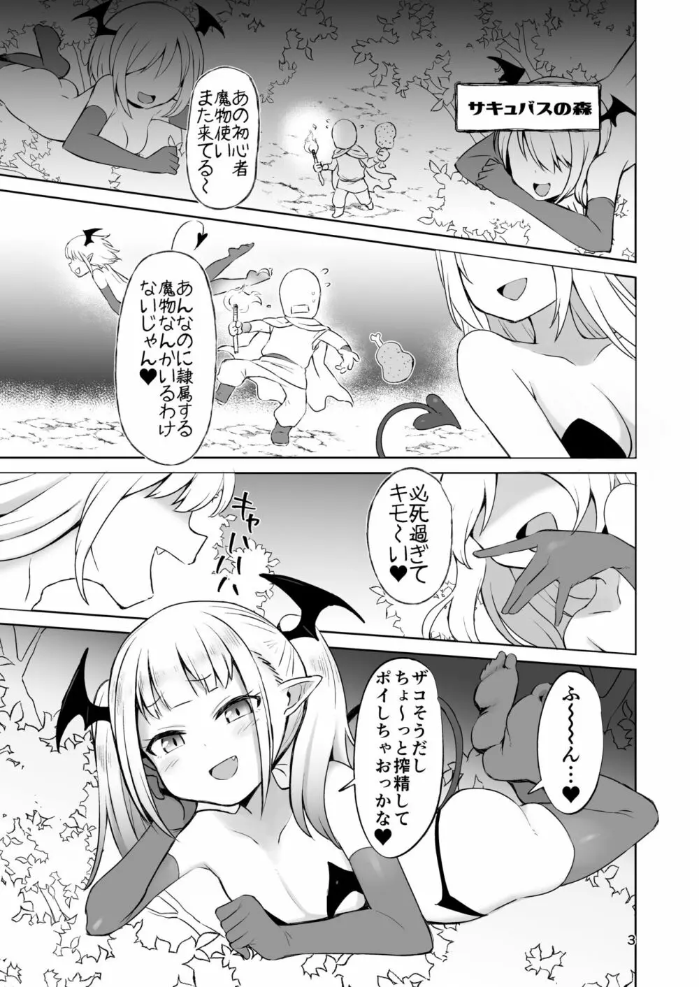 MSGKサキュバスがなかまにしてほしそうにこちらをみている - page4
